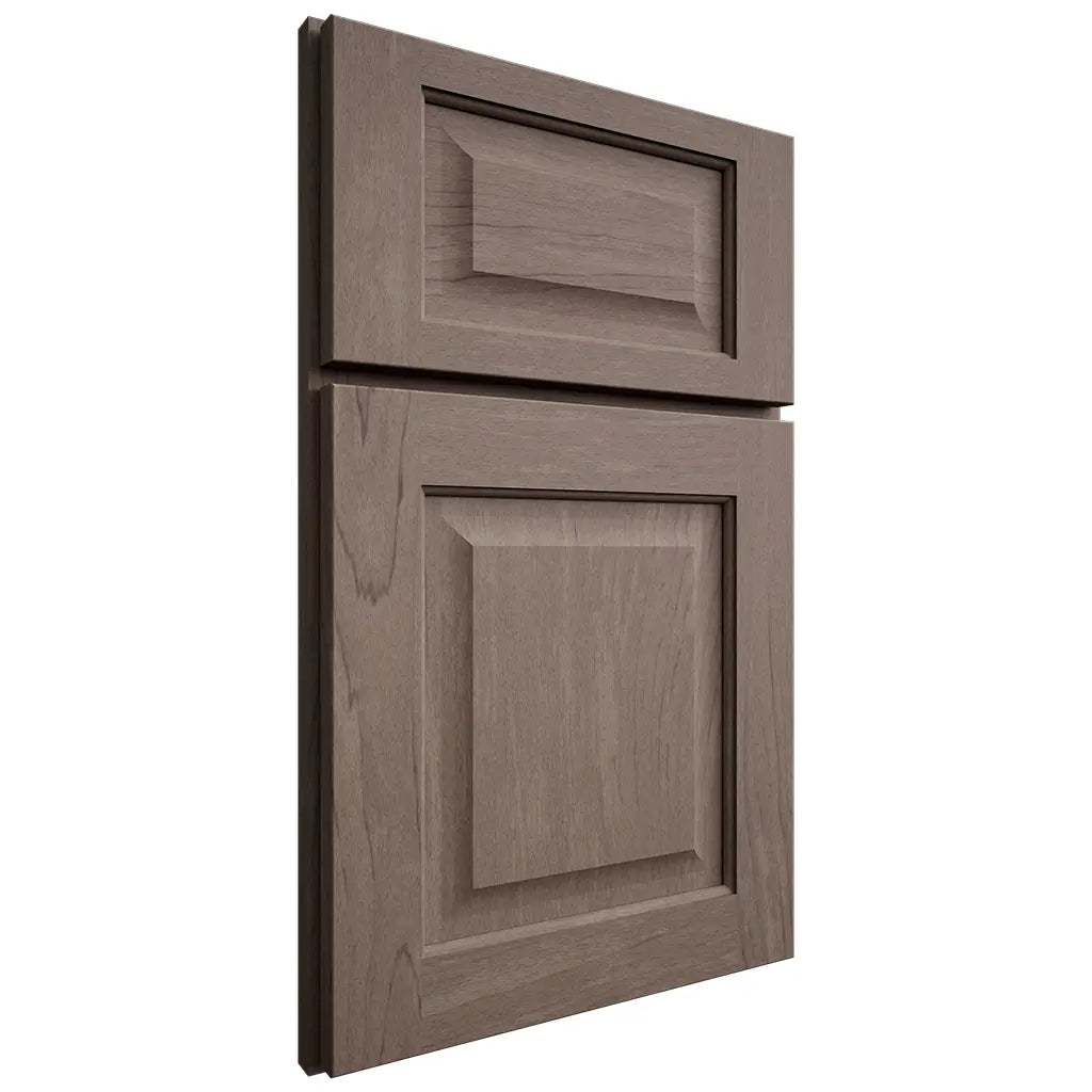 Shiloh Cabinetry Full Overlay Square Raised Poplar Plain Cut River Rock Door