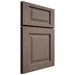 Shiloh Cabinetry Full Overlay Square Raised Poplar Plain Cut River Rock Door