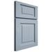 Shiloh Cabinetry Full Overlay Square Raised Poplar Plain Cut Sky Door