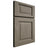Shiloh Cabinetry Full Overlay Square Raised Poplar Plain Cut Sterling Door