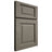 Shiloh Cabinetry Full Overlay Square Raised Poplar Plain Cut Thyme Door