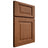 Shiloh Cabinetry Full Overlay Square Raised Red Oak Plain Cut Braun Door
