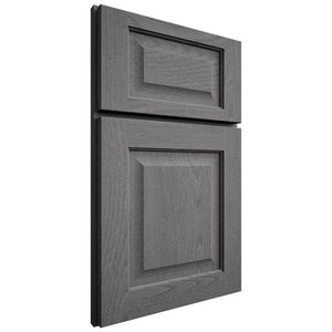 Shiloh Cabinetry Full Overlay Square Raised Red Oak Plain Cut Cadet Door