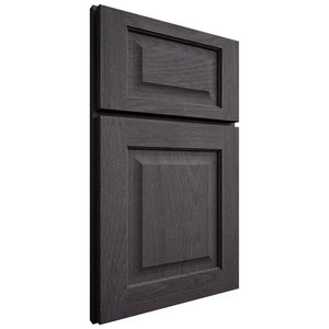Shiloh Cabinetry Full Overlay Square Raised Red Oak Plain Cut Harbor Door
