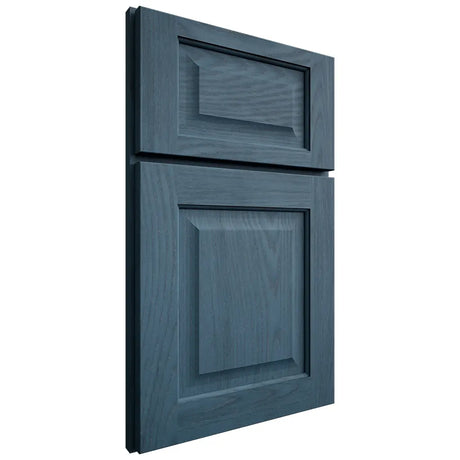Shiloh Cabinetry Full Overlay Square Raised Red Oak Plain Cut Hudson Door
