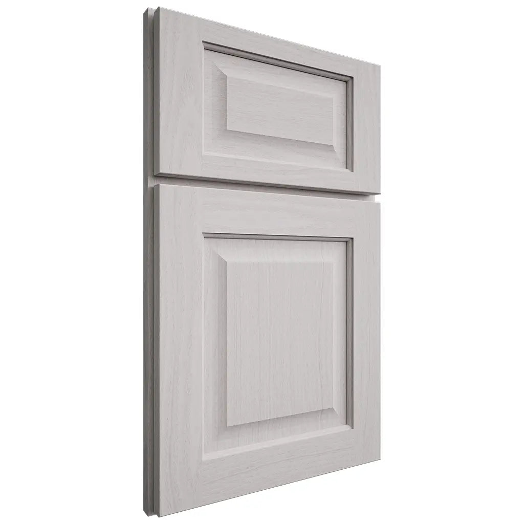 Shiloh Cabinetry Full Overlay Square Raised White Oak Plain Cut Cotton Door