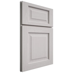 Shiloh Cabinetry Full Overlay Square Raised White Oak Plain Cut Cotton Door