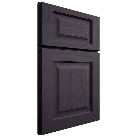 Shiloh Cabinetry Full Overlay Square Raised White Oak Plain Cut Harbor Door