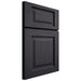 Shiloh Cabinetry Full Overlay Square Raised White Oak Plain Cut Harbor Door