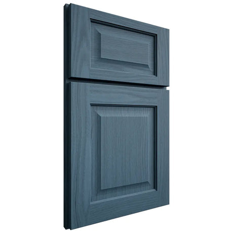 Shiloh Cabinetry Full Overlay Square Raised White Oak Plain Cut Hudson Door