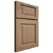 Shiloh Cabinetry Full Overlay Square Raised White Oak Plain Cut Natural Door