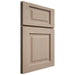 Shiloh Cabinetry Full Overlay Square Raised White Oak Plain Cut Straw Door