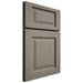 Shiloh Cabinetry Full Overlay Square Raised White Oak Plain Cut Thyme Door