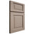 Shiloh Cabinetry Full Overlay Square Raised White Oak Plain Cut Whitewash Door