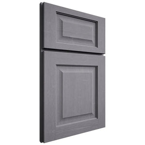 Shiloh Cabinetry Full Overlay Square Raised White Oak Quarter Sawn Cadet Door