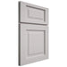 Shiloh Cabinetry Full Overlay Square Raised White Oak Quarter Sawn Cotton Door