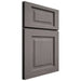 Shiloh Cabinetry Full Overlay Square Raised White Oak Quarter Sawn Flagstone Door