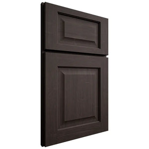Shiloh Cabinetry Full Overlay Square Raised White Oak Quarter Sawn Morel Door