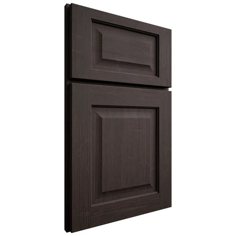 Shiloh Cabinetry Full Overlay Square Raised White Oak Quarter Sawn Morel Door