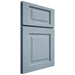 Shiloh Cabinetry Full Overlay Square Raised White Oak Quarter Sawn Sky Door