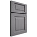 Shiloh Cabinetry Full Overlay Square Raised White Oak Quarter Sawn Sterling Door