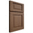 Shiloh Cabinetry Full Overlay Square Raised White Oak Rift Cut Autumn Door