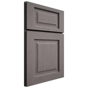 Shiloh Cabinetry Full Overlay Square Raised White Oak Rift Cut Flagstone Door
