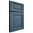 Shiloh Cabinetry Full Overlay Square Raised White Oak Rift Cut Hudson Door