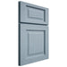 Shiloh Cabinetry Full Overlay Square Raised White Oak Rift Cut Sky Door