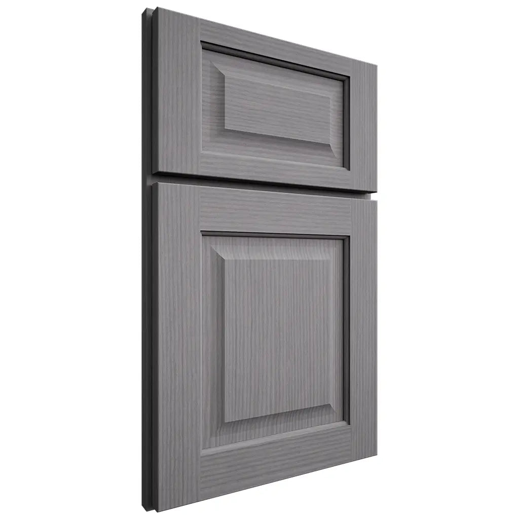 Shiloh Cabinetry Full Overlay Square Raised White Oak Rift Cut Sterling Door