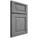 Shiloh Cabinetry Full Overlay Square Raised White Oak Rift Cut Sterling Door
