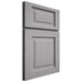Shiloh Cabinetry Full Overlay Square Raised White Oak Rift Cut Stratus Door