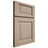 Shiloh Cabinetry Full Overlay Square Raised White Oak Rift Cut Straw Door