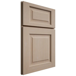 Shiloh Cabinetry Full Overlay Square Raised White Oak Rift Cut Straw Door