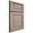 Shiloh Cabinetry Full Overlay Square Raised White Oak Rift Cut Whitewash Door