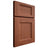 Shiloh Cabinetry Full Overlay Statesville Alder Plain Cut Sierra Door