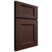 Shiloh Cabinetry Full Overlay Statesville Alder Plain Cut Umber Door