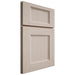 Shiloh Cabinetry Full Overlay Statesville Alder Plain Cut White Sands Door