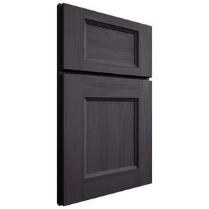 Shiloh Cabinetry Full Overlay Statesville Hickory Plain Cut Harbor Door