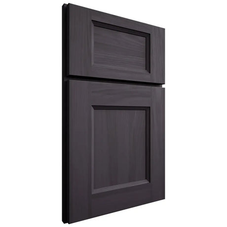 Shiloh Cabinetry Full Overlay Statesville Hickory Plain Cut Harbor Door
