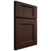 Shiloh Cabinetry Full Overlay Statesville Maple Plain Cut Cocoa Door