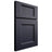 Shiloh Cabinetry Full Overlay Statesville Paintable Hale Navy Door