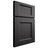 Shiloh Cabinetry Full Overlay Statesville Paintable Iron Ore Door