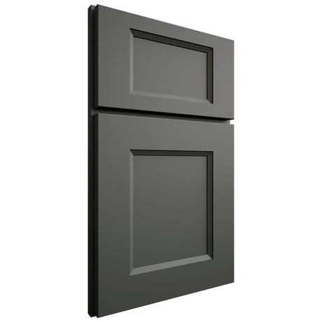 Shiloh Cabinetry Full Overlay Statesville Paintable Pewter Green Door