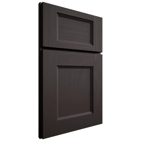 Shiloh Cabinetry Full Overlay Statesville Poplar Plain Cut Carbon Door