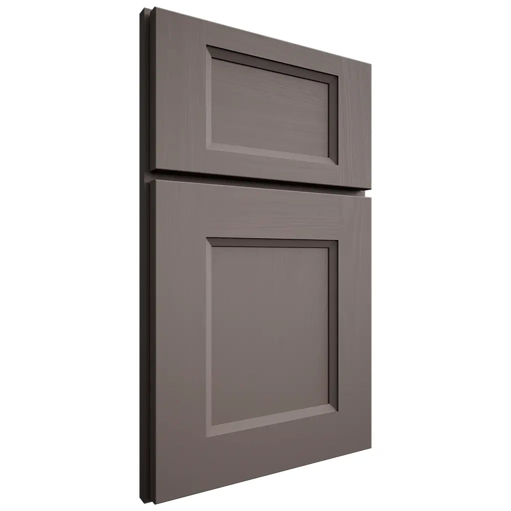 Shiloh Cabinetry Full Overlay Statesville Poplar Plain Cut Heatherstone Door