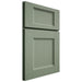 Shiloh Cabinetry Full Overlay Statesville Poplar Plain Cut Moss Door