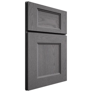 Shiloh Cabinetry Full Overlay Statesville Red Oak Plain Cut Cadet Door