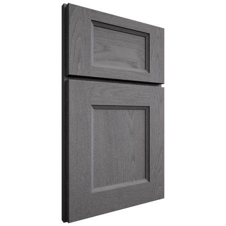 Shiloh Cabinetry Full Overlay Statesville Red Oak Plain Cut Cadet Door