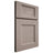 Shiloh Cabinetry Full Overlay Statesville Red Oak Plain Cut Sterling Door